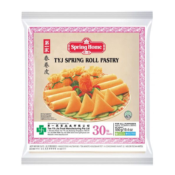 TYJ Spring Roll Pastry (30 stuks / 40 stuks)
