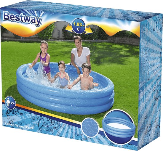 Bestway Zwembad 3-rings (183x33cm) 3 kleuren