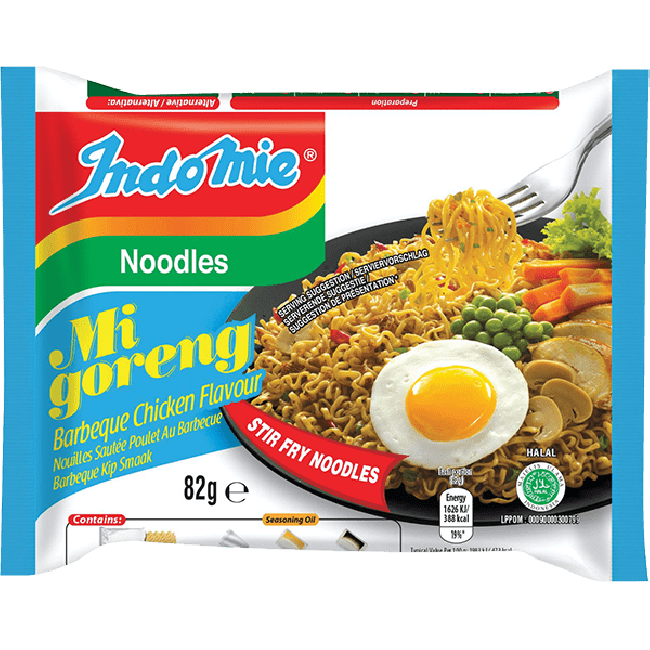 🍖 Indomie Mi Goreng BBQ Chicken