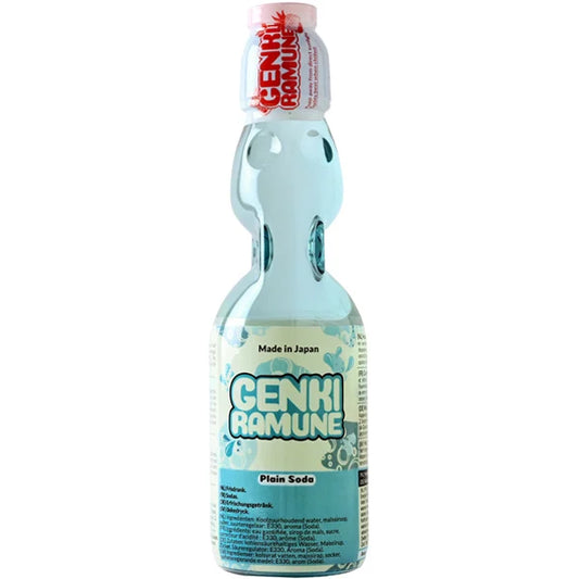 🥤 Genki Ramune Plain Soda
