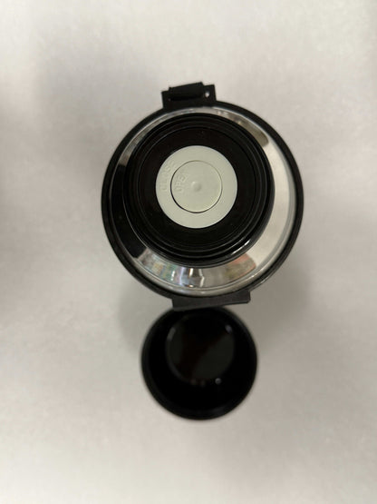 Roestvrijstalen Thermosfles 1,2L met Draagkoord – Zwart