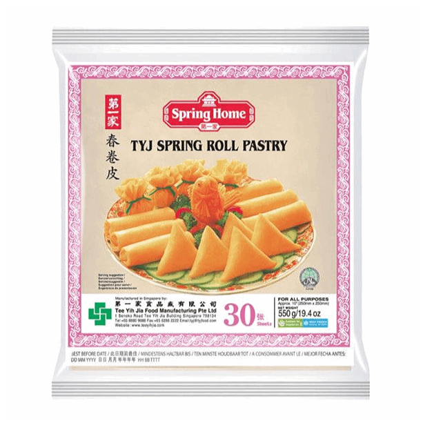 TYJ Spring Roll Pastry (30 stuks / 40 stuks)