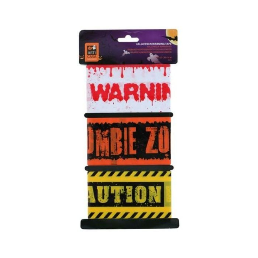 Halloween decor tape 4 m 3 stuks