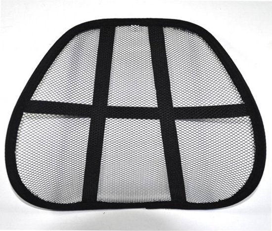 Lifetime - Ergonomisch Ruggensteun - 39x39cm - Zwart